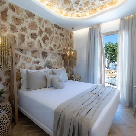 Exclusive Alyko Beach Front Pool And Jacuzzi Villa Naxos City